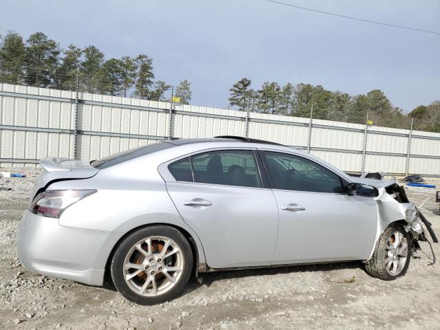 1N4AA5AP1EC430948 - 2014 NISSAN MAXIMA S SILVER photo 3