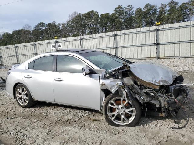 1N4AA5AP1EC430948 - 2014 NISSAN MAXIMA S SILVER photo 4