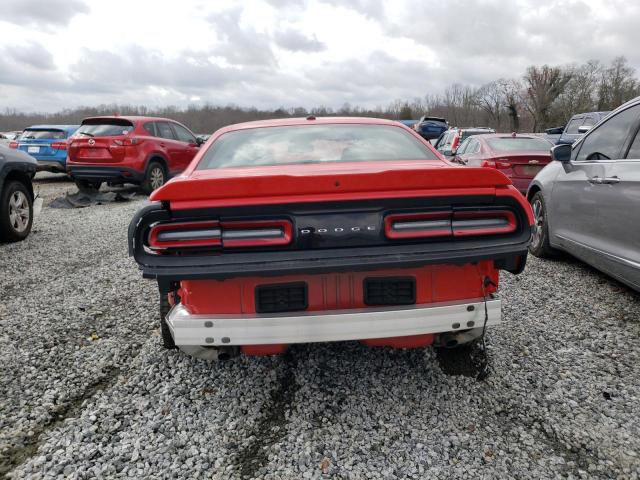 2C3CDZJG3NH226610 - 2022 DODGE CHALLENGER GT RED photo 6