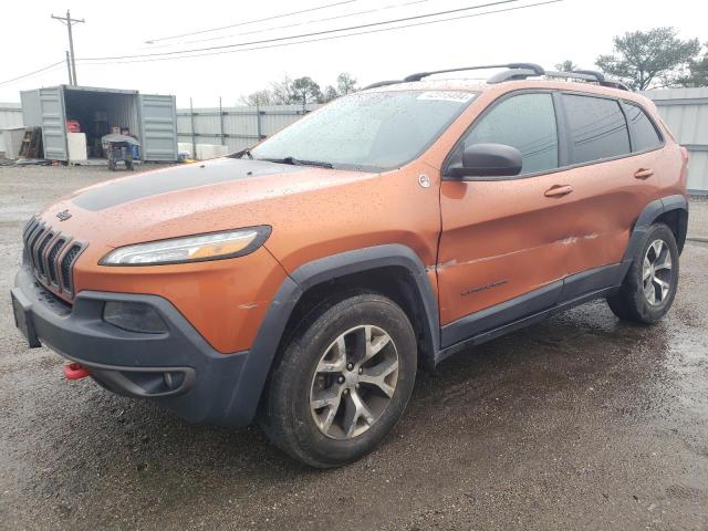 1C4PJMBB7GW306976 - 2016 JEEP CHEROKEE TRAILHAWK ORANGE photo 1