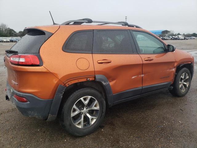 1C4PJMBB7GW306976 - 2016 JEEP CHEROKEE TRAILHAWK ORANGE photo 3