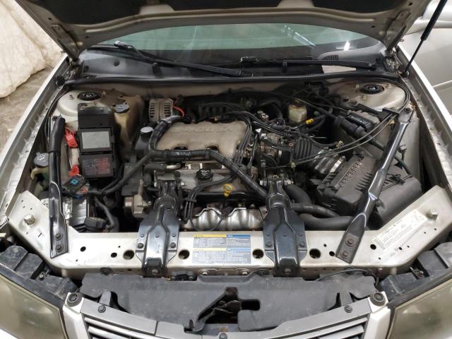 2G1WF52E859307131 - 2005 CHEVROLET IMPALA SILVER photo 11