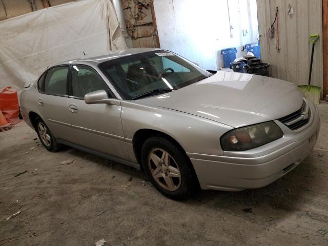 2G1WF52E859307131 - 2005 CHEVROLET IMPALA SILVER photo 4