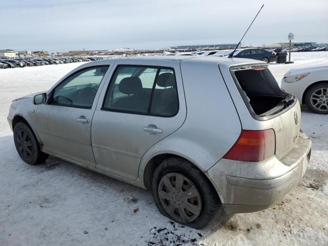 9BWGL61J844016404 - 2004 VOLKSWAGEN GOLF GLS SILVER photo 2