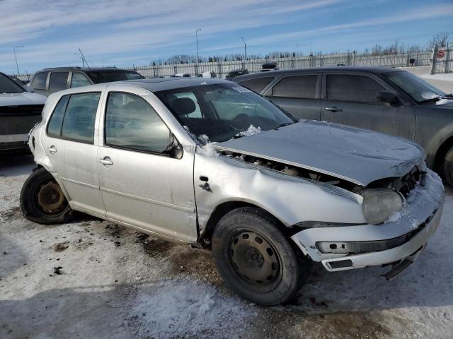 9BWGL61J844016404 - 2004 VOLKSWAGEN GOLF GLS SILVER photo 4