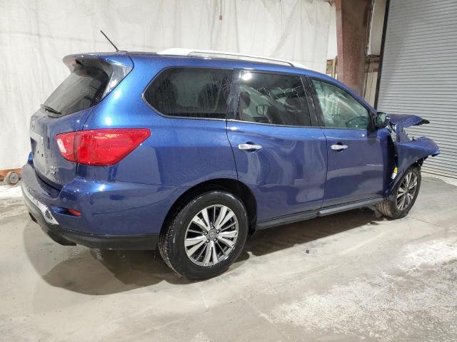 5N1DR2MM8JC641232 - 2018 NISSAN PATHFINDER S BLUE photo 3