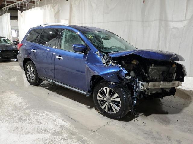 5N1DR2MM8JC641232 - 2018 NISSAN PATHFINDER S BLUE photo 4