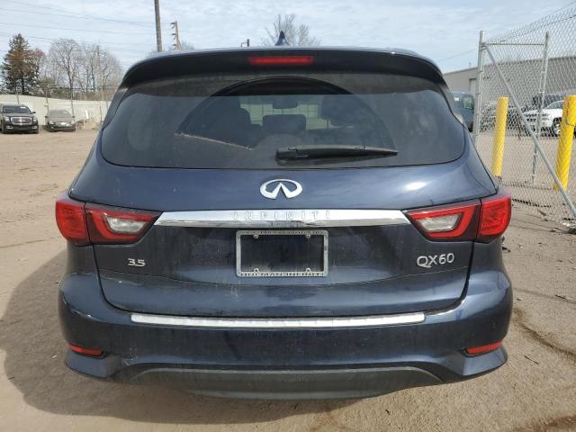 5N1DL0MM1JC523075 - 2018 INFINITI QX60 BLUE photo 6