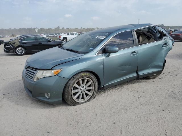 4T3ZE11A39U007474 - 2009 TOYOTA VENZA BLUE photo 1