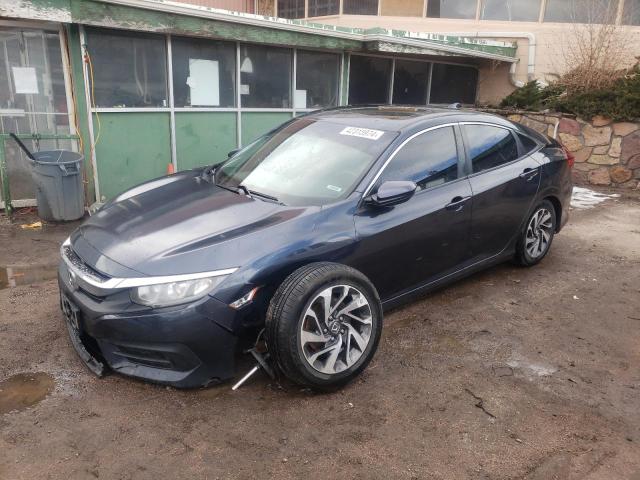 2HGFC2F71HH536448 - 2017 HONDA CIVIC EX GRAY photo 1