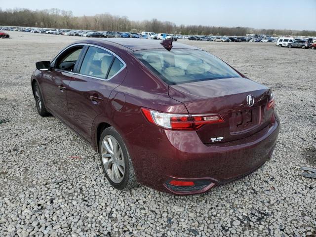 19UDE2F72GA006164 - 2016 ACURA ILX PREMIUM TECH მუქწითელი ფოტო 2