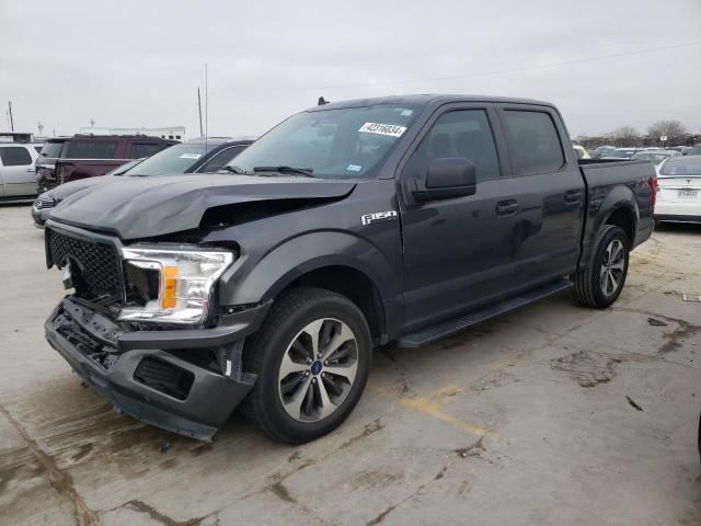 1FTEW1CP8LKE15482 - 2020 FORD F150 SUPERCREW GRAY photo 1