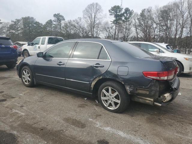 1HGCM66524A052447 - 2004 HONDA ACCORD EX BLUE photo 2