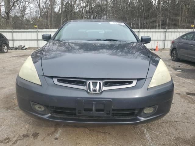 1HGCM66524A052447 - 2004 HONDA ACCORD EX BLUE photo 5