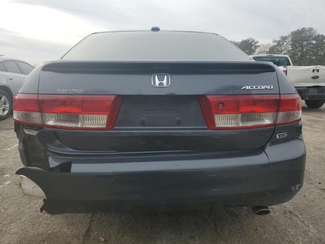 1HGCM66524A052447 - 2004 HONDA ACCORD EX BLUE photo 6