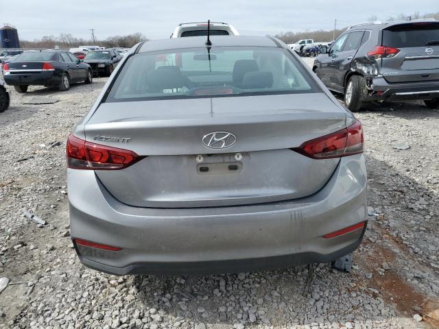 3KPC24A61ME133705 - 2021 HYUNDAI ACCENT SE SILVER photo 6