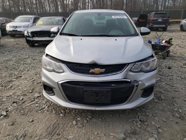 1G1JB5SG8H4162400 - 2017 CHEVROLET SONIC LS SILVER photo 5