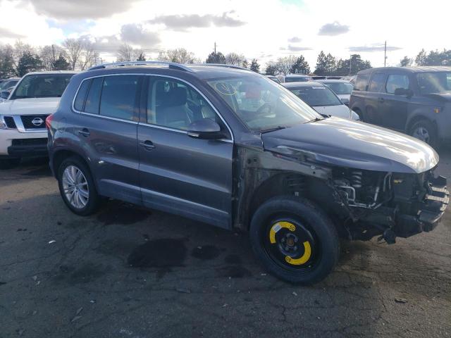 WVGBV7AX4GW608332 - 2016 VOLKSWAGEN TIGUAN S GRAY photo 4