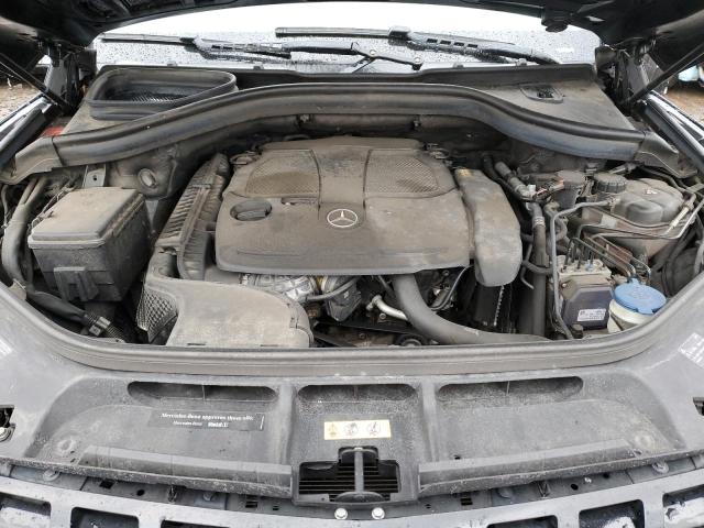 4JGDA5HB0EA428018 - 2014 MERCEDES-BENZ ML 350 4MATIC BLACK photo 12