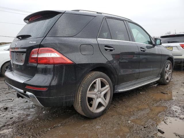 4JGDA5HB0EA428018 - 2014 MERCEDES-BENZ ML 350 4MATIC BLACK photo 3
