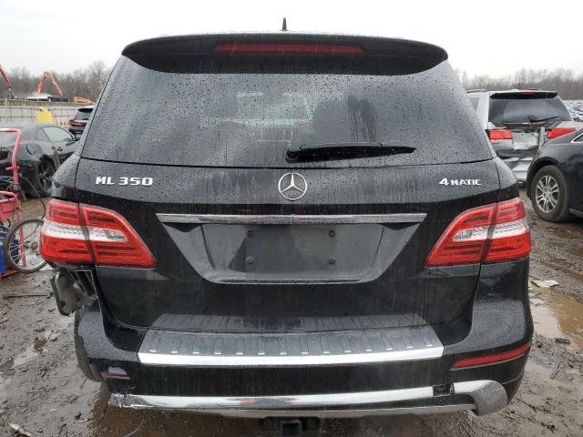 4JGDA5HB0EA428018 - 2014 MERCEDES-BENZ ML 350 4MATIC BLACK photo 6