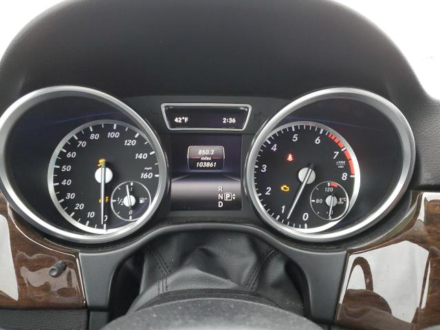 4JGDA5HB0EA428018 - 2014 MERCEDES-BENZ ML 350 4MATIC BLACK photo 9