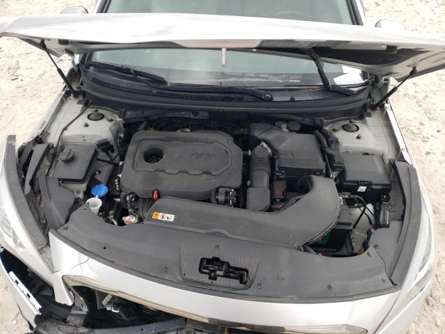 5NPE34AF6GH345344 - 2016 HYUNDAI SONATA SPORT SILVER photo 11