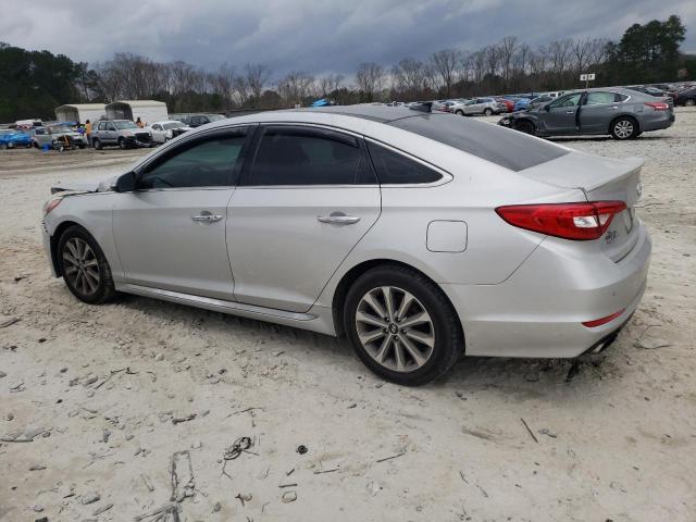 5NPE34AF6GH345344 - 2016 HYUNDAI SONATA SPORT SILVER photo 2