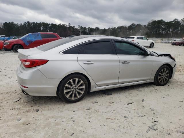 5NPE34AF6GH345344 - 2016 HYUNDAI SONATA SPORT SILVER photo 3