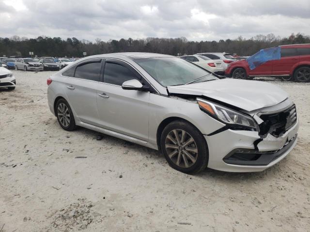 5NPE34AF6GH345344 - 2016 HYUNDAI SONATA SPORT SILVER photo 4