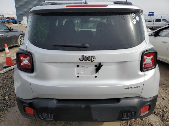 ZACCJAAW3GPE41936 - 2016 JEEP RENEGADE SPORT SILVER photo 6