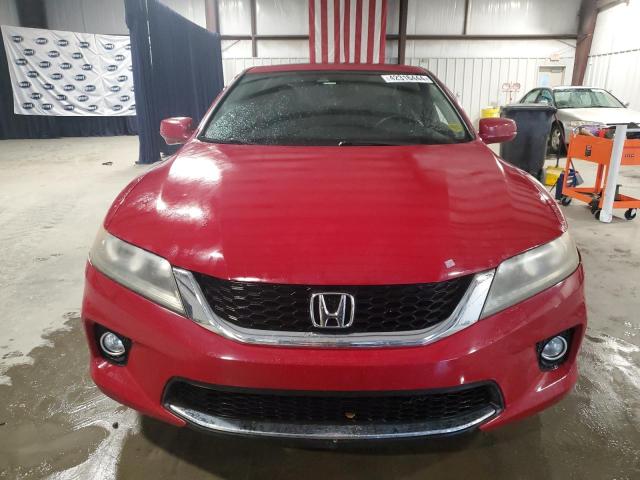 1HGCT2B86FA006344 - 2015 HONDA ACCORD EXL RED photo 5