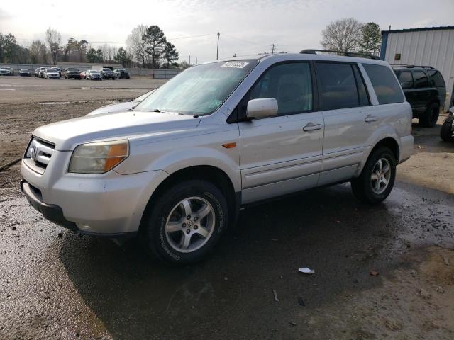 5FNYF18426B023191 - 2006 HONDA PILOT EX SILVER photo 1