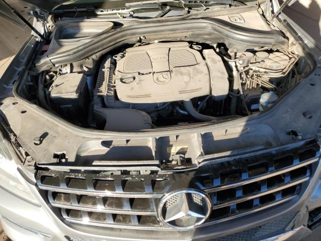 4JGDA5HB9CA089286 - 2012 MERCEDES-BENZ ML 350 4MATIC GRAY photo 11