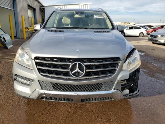 4JGDA5HB9CA089286 - 2012 MERCEDES-BENZ ML 350 4MATIC GRAY photo 5