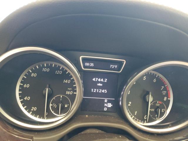 4JGDA5HB9CA089286 - 2012 MERCEDES-BENZ ML 350 4MATIC GRAY photo 9