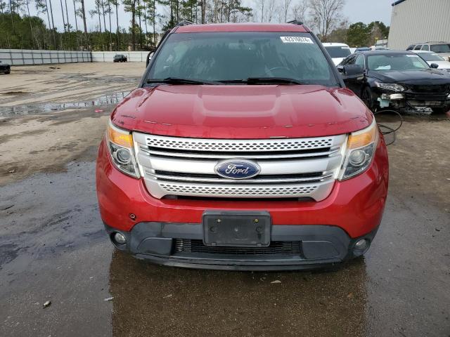 1FMHK7D88CGA79009 - 2012 FORD EXPLORER XLT RED photo 5