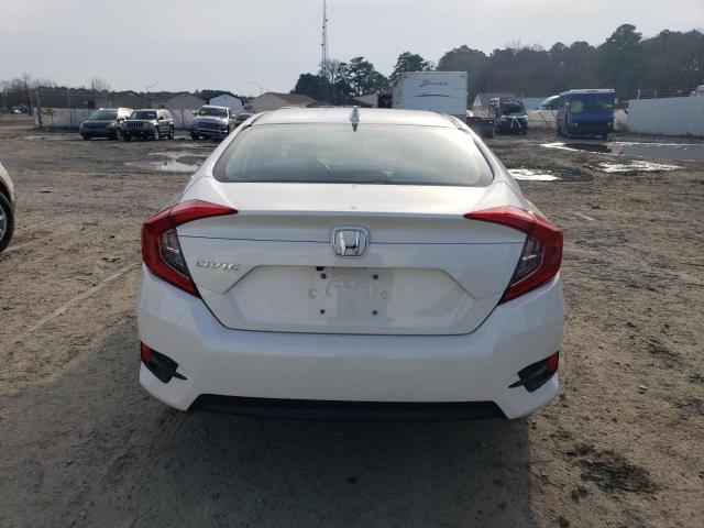 19XFC2F75JE015703 - 2018 HONDA CIVIC EX WHITE photo 6