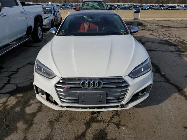 WAUC4CF54JA033047 - 2018 AUDI S5 PRESTIGE WHITE photo 5