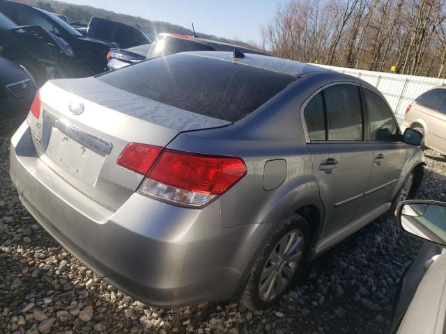 4S3BMCL69B3255648 - 2011 SUBARU LEGACY 2.5I LIMITED SILVER photo 3