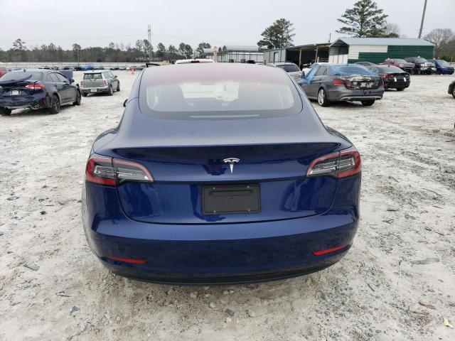 5YJ3E1EA4JF161122 - 2018 TESLA MODEL 3 BLUE photo 6