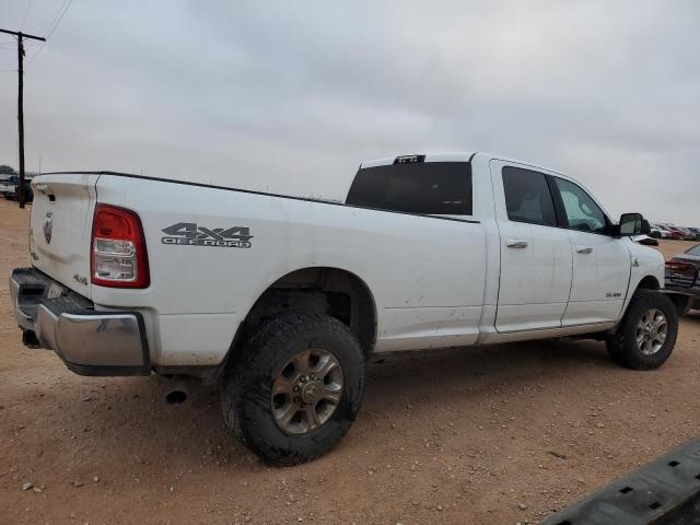 3C6UR5JL1KG611688 - 2019 RAM 2500 BIG HORN WHITE photo 3