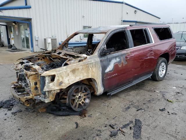 1GNSKHKC7HR317376 - 2017 CHEVROLET SUBURBAN K1500 LT BURGUNDY photo 1