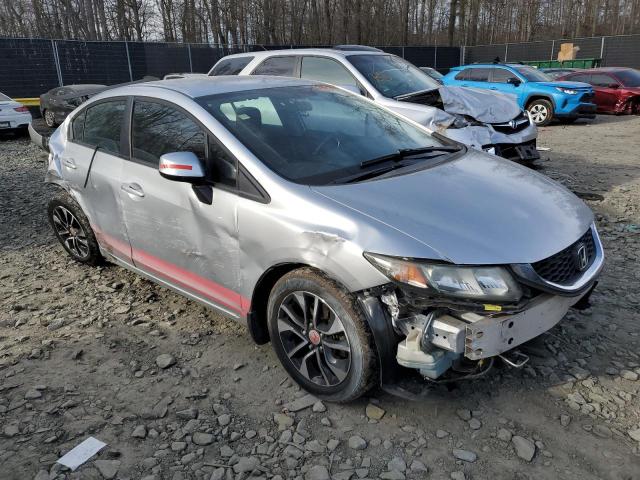 2HGFB2F50DH566956 - 2013 HONDA CIVIC LX SILVER photo 4