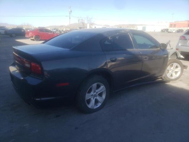 2C3CDXBGXEH243052 - 2014 DODGE CHARGER SE GRAY photo 3