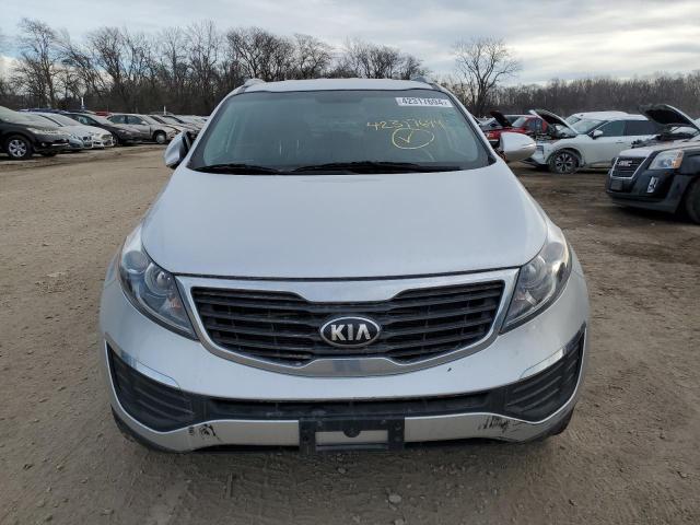 KNDPB3A29D7511827 - 2013 KIA SPORTAGE BASE SILVER photo 5