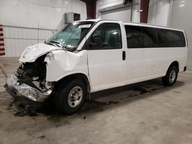 1GAZGPFG4J1228684 - 2018 CHEVROLET EXPRESS G3 LT WHITE photo 1