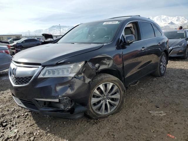 5FRYD4H44EB009278 - 2014 ACURA MDX TECHNOLOGY CHARCOAL photo 1