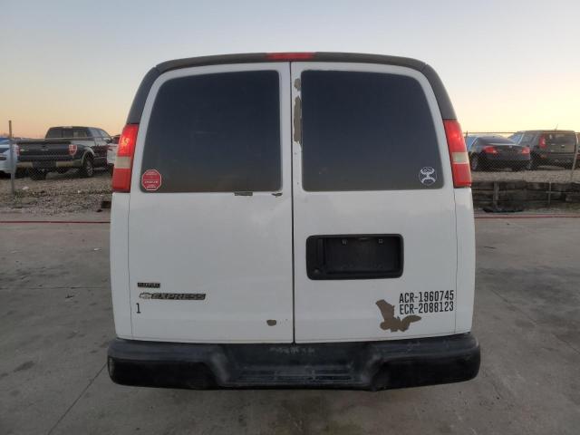 1GCZGFAAXA1101684 - 2010 CHEVROLET EXPRESS G2 WHITE photo 6