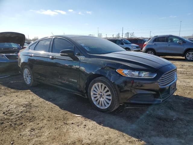 3FA6P0LUXDR263211 - 2013 FORD FUSION SE HYBRID BLACK photo 4